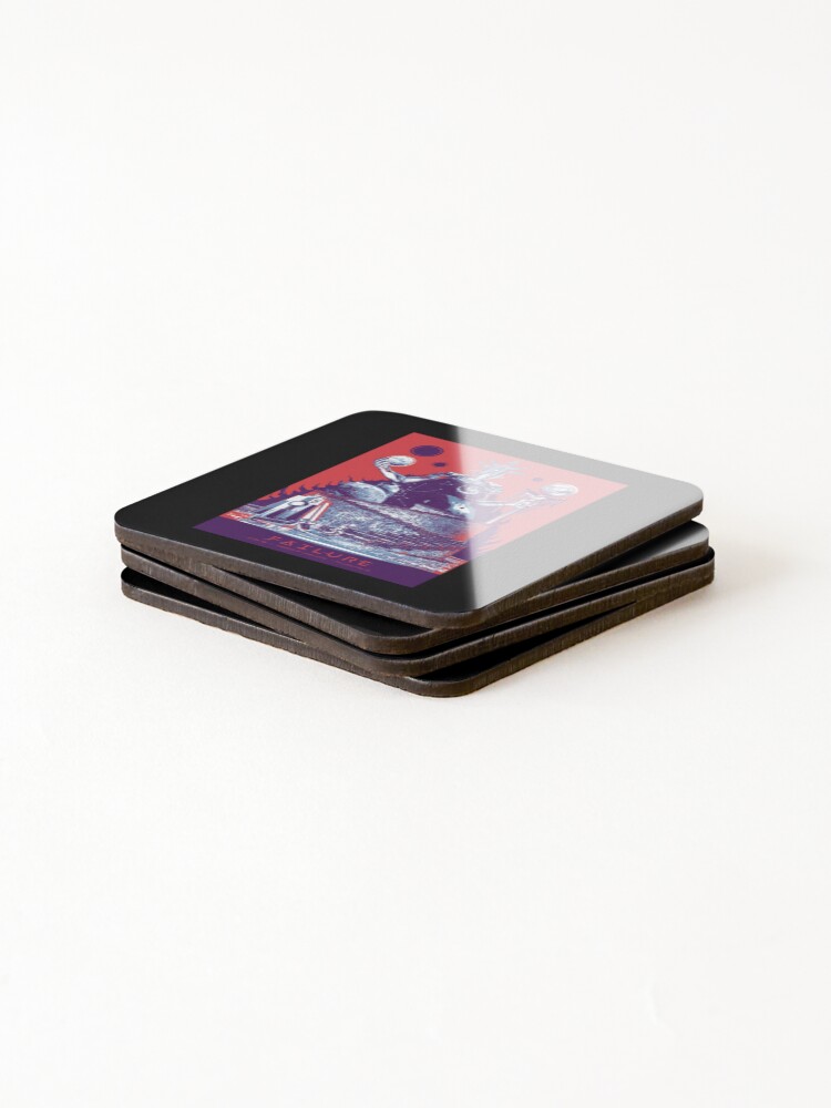 Thumbnail 4 of 5, Coasters (Set of 4), Failure Band designed and sold by BrodieBouges.