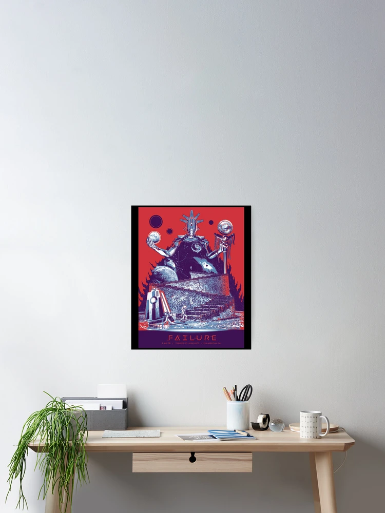 Imagen 2 de 3, Póster con la obra Banda de falla, diseñada y vendida por BrodieBouges.