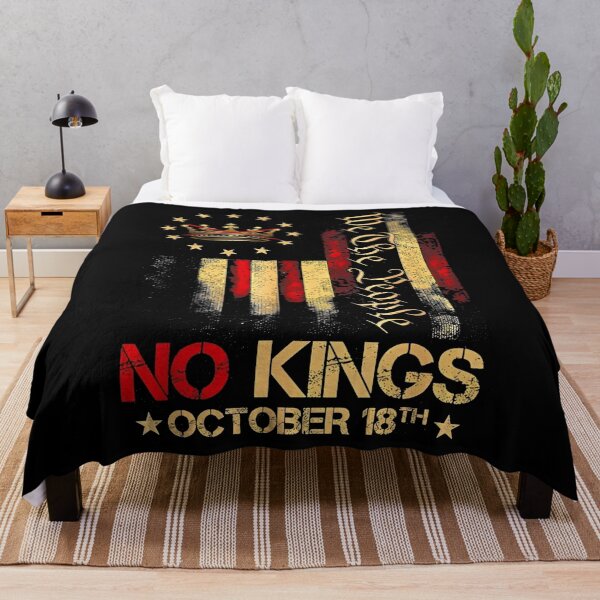 Item preview, No Kings in America,, Anti Trump, Crown No Kings designed and sold by judithcooley.