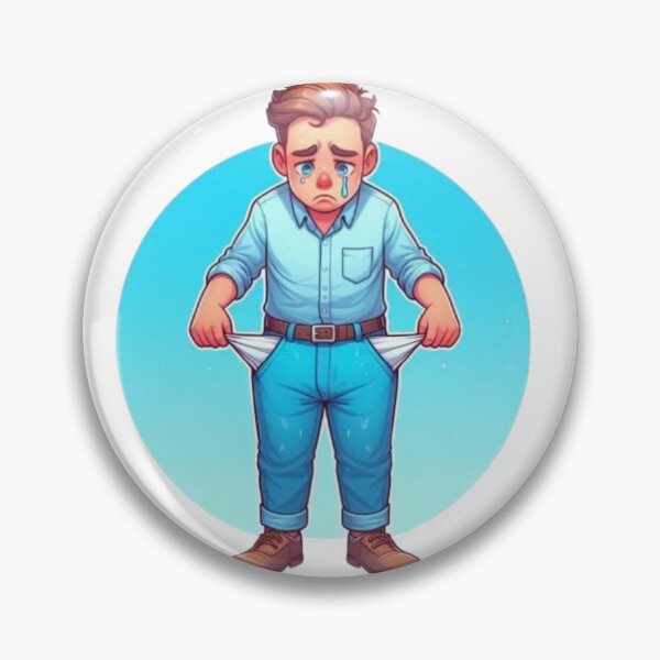 Item preview, Empty Pockets: End-of-the-Month Blues | Personal Financial Crisis Humor designed and sold by DibuHumor.