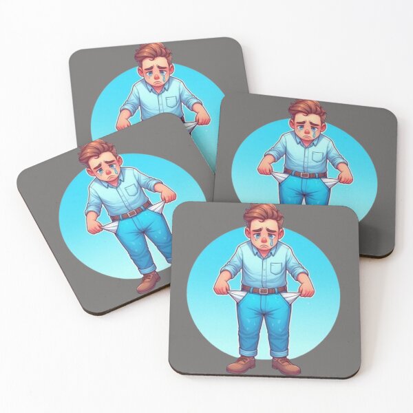 Item preview, Empty Pockets: End-of-the-Month Blues | Personal Financial Crisis Humor designed and sold by DibuHumor.