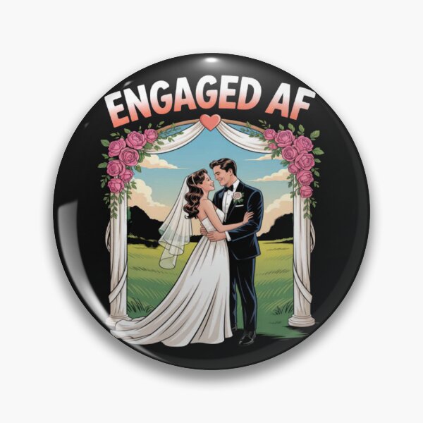 Item preview, Women Engaged AF Bridal Engagement designed and sold by CraftyCuttable.