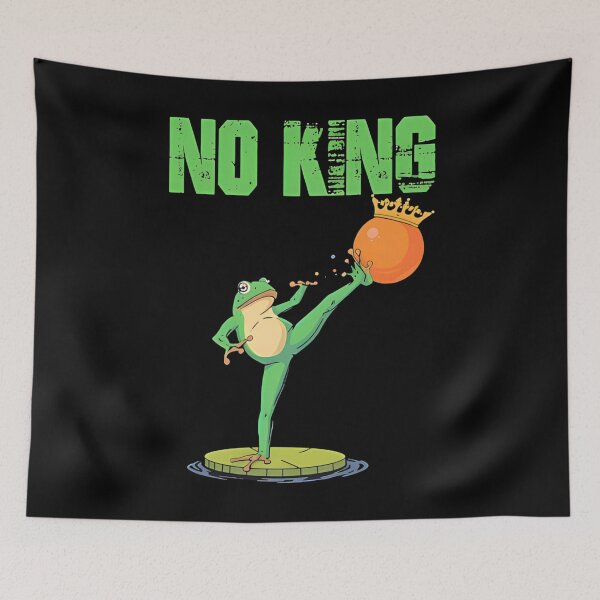 Item preview, No Kings Portland Frog Protest No Kings designed and sold by judithcooley.
