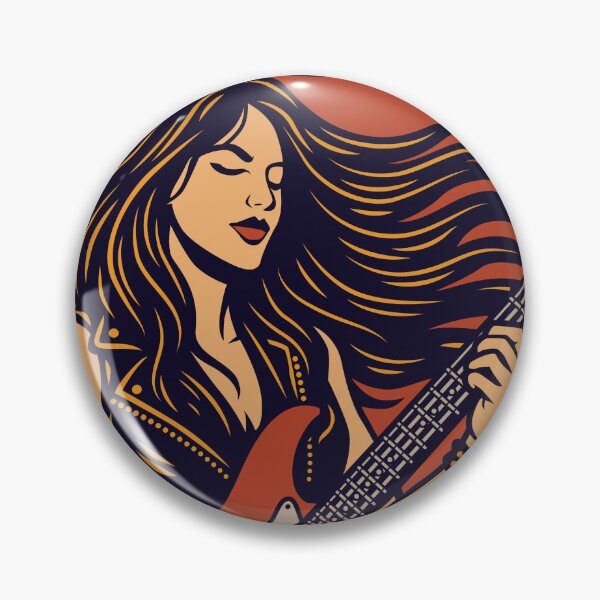 Aperçu de l'œuvre Le rock est ma passion créée et vendue par PRINTARTLAB.