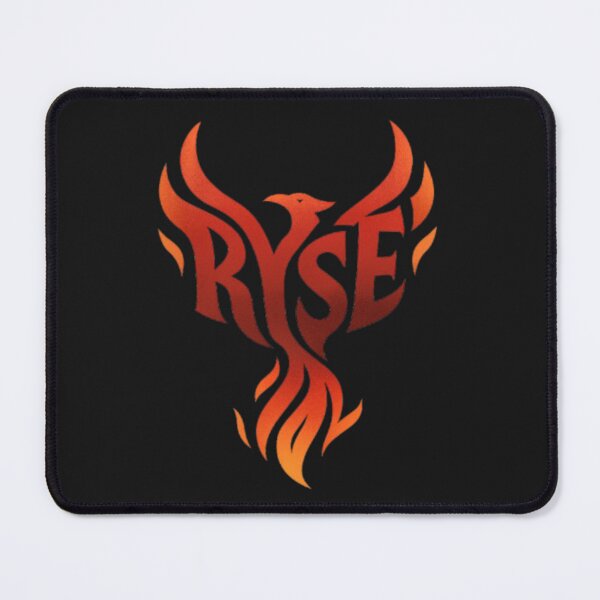 Item preview, Rise — Phoenix from Ashes, Letters Forming Fiery Bird designed and sold by Kony83.