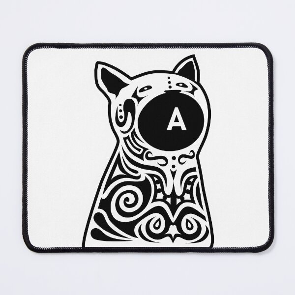 Item preview, Scream Cat Meme. Monochrome ethnic ornament. Pop Cat Meme, Cursed Cat Image designed and sold by Peskariki.