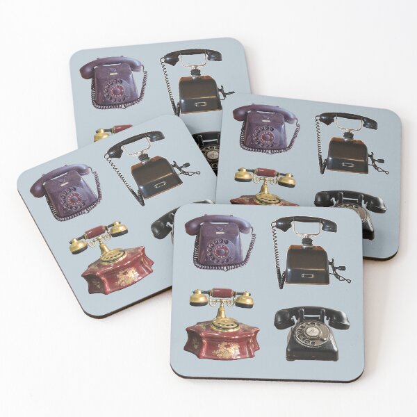 Item preview, Retro Phones, Vintage Phone Set designed and sold by suekieper.
