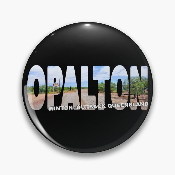 Item preview, OPALTON Winton Outback Queensland - Town Welcome Dirt Road designed and sold by Adam Gormley.