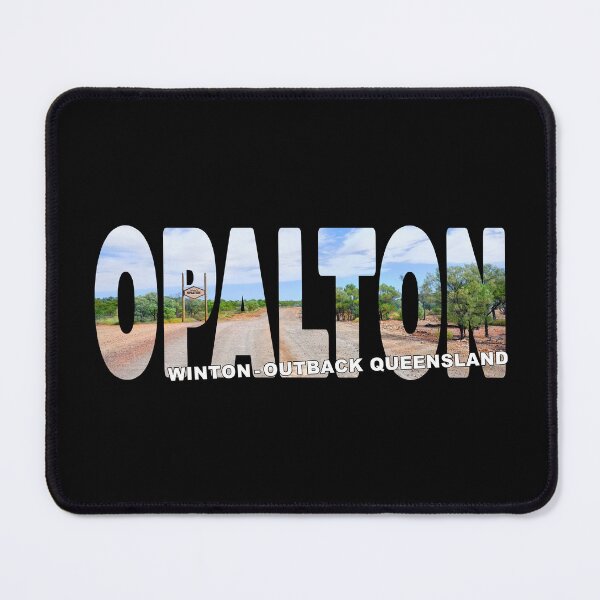 Item preview, OPALTON Winton Outback Queensland - Town Welcome Dirt Road designed and sold by Adam Gormley.