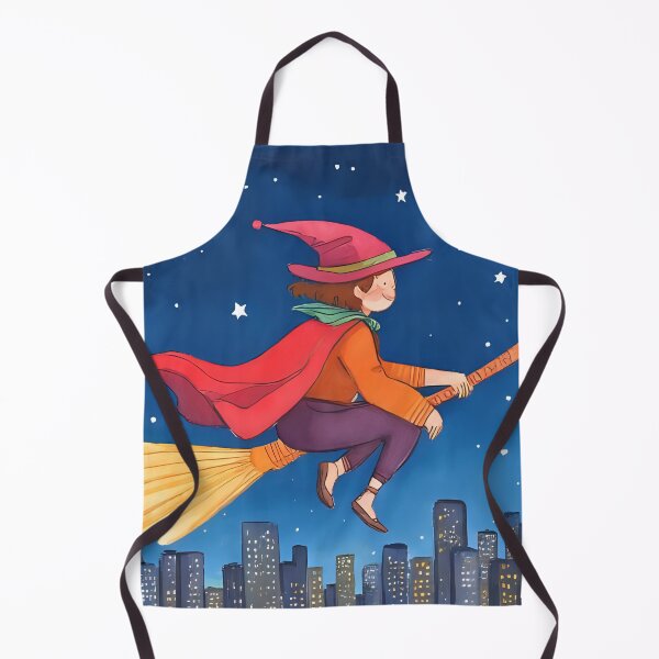 Item preview, “The Witch Who Flies Under the Stars” designed and sold by nighttime1990.