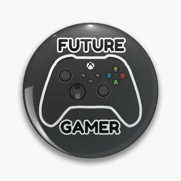 Item preview, Future Gamer Black Controller Design – Cute Gaming Art designed and sold by The Home Of Pink Peach.