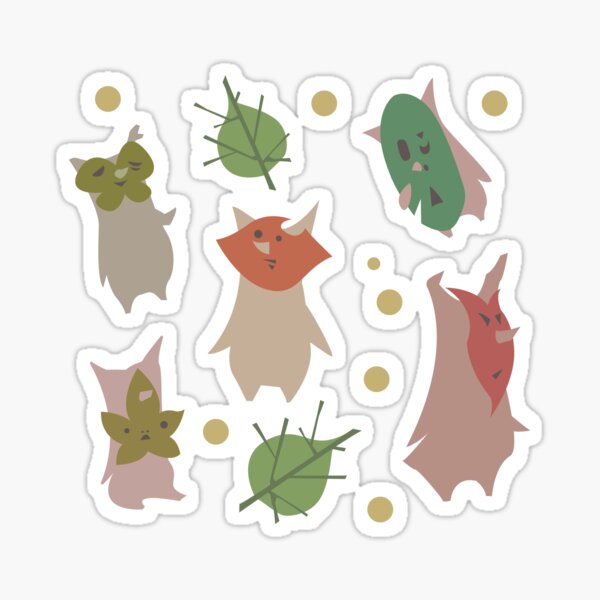 Koroks from the forest Sticker