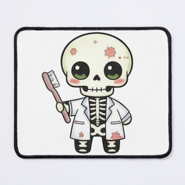 Item preview, Skeleton Doctor – Lab Coat designed and sold by LaiThaiPatterns.
