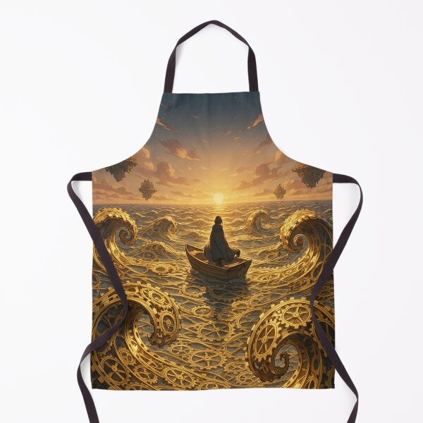 Item preview, Lone Traveler on the Sea of Time designed and sold by dewaaliverse.