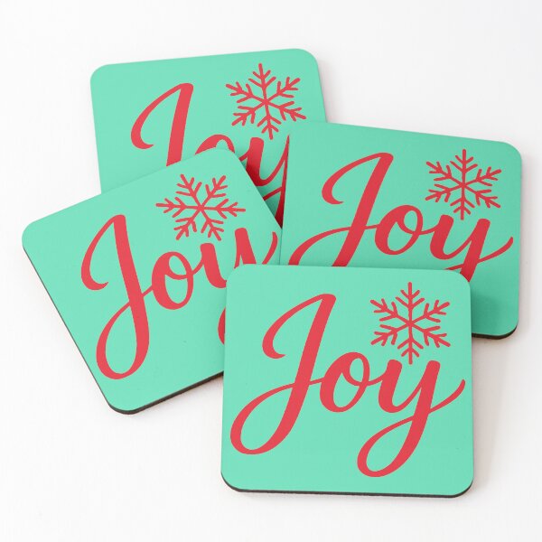 Item preview, Joy with Snowflake Christmas Script with Snowflake  designed and sold by donwillisjrart.