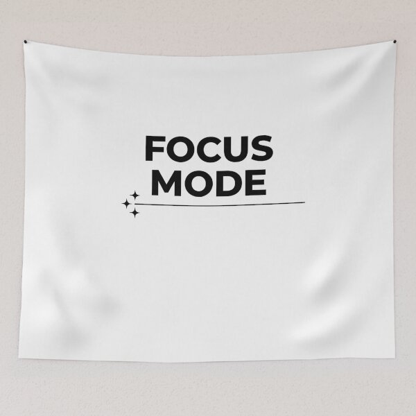 Item preview, FOCUS MODE – Minimal Motivation Design designed and sold by Happyfreedom.