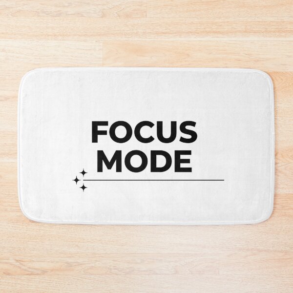 Item preview, FOCUS MODE – Minimal Motivation Design designed and sold by Happyfreedom.