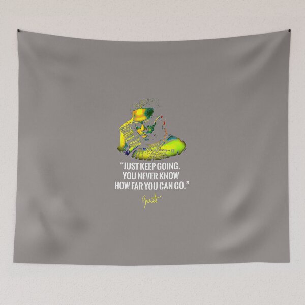 Item preview, JUST-KEEP-GOING.-YOU-NEVER-KNOW-HOW-FAR-YOU-CAN-GO designed and sold by HansKulas.