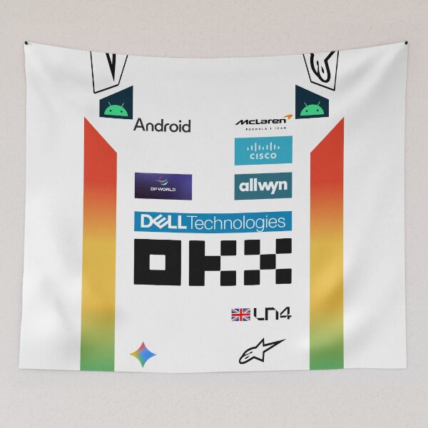 Item preview, Lando Norris LN4 Race suit Texas GP 2025 inspired design  designed and sold by Pink Polar F1.