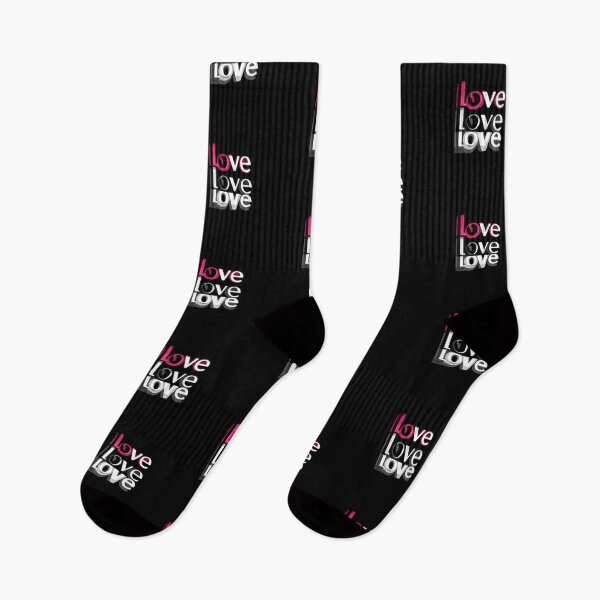 Item preview, LOVE – Modern Minimalist Typography Design with Magenta and White Overlapping Text designed and sold by PixelVibe782.