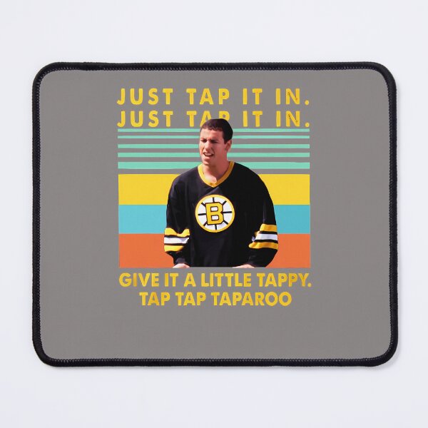 Item preview, JUST-TAP-IT-IN-GIVE-A-LITTLE-TAPPY-TAP-TAP-TAPAROO-HAPPY-GILMORE-VINTAGE--HOODIE-LONG-SLEEVE-TANK designed and sold by KarineRussel.