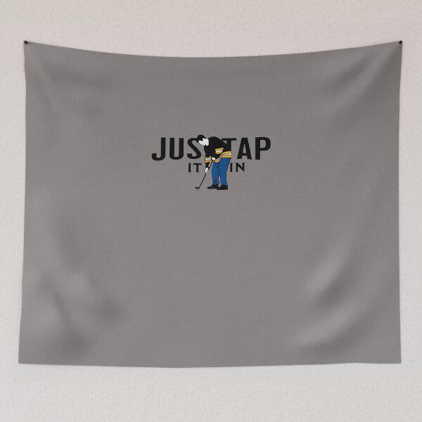 Item preview, JUST-TAP-IT-IN-HAPPY-GILMORE-T-SHIRT designed and sold by KarineRussel.