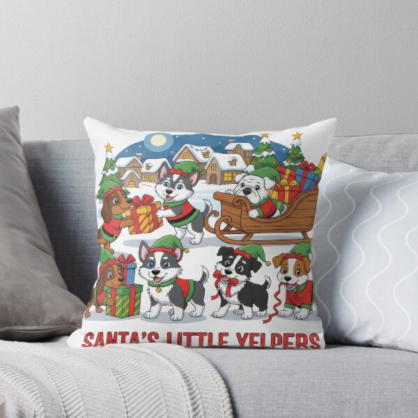 Item preview, Santa's Little Yelpers designed and sold by zoughlal.