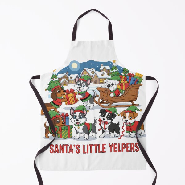 Item preview, Santa's Little Yelpers designed and sold by zoughlal.