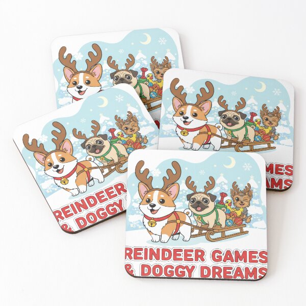 Item preview, Reindeer Games & Doggy Dreams designed and sold by zoughlal.