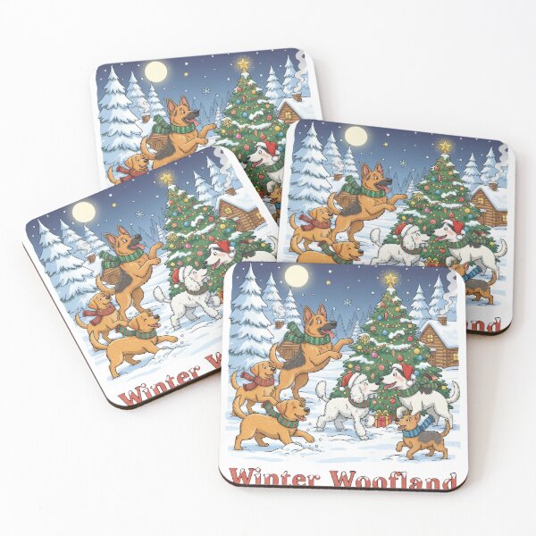 Item preview, Winter Woofland Adventure designed and sold by zoughlal.