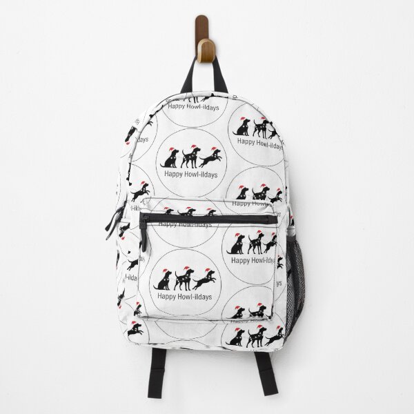 Item preview, Happy Howl-idays Minimalist designed and sold by zoughlal.