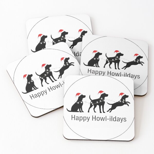 Item preview, Happy Howl-idays Minimalist designed and sold by zoughlal.