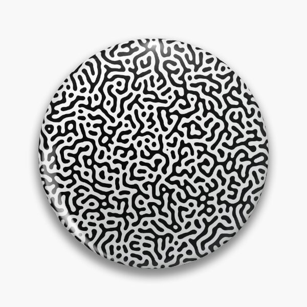 Item preview, Turing pattern Black & White designed and sold by Myowander.