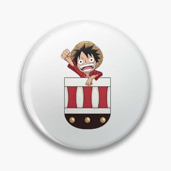 Item preview, Luffy chibi wanted In the pocket designed and sold by abriellaStudios.