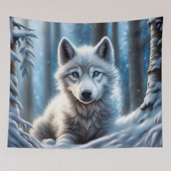 Item preview, Frost Pup designed and sold by Buttonquill.