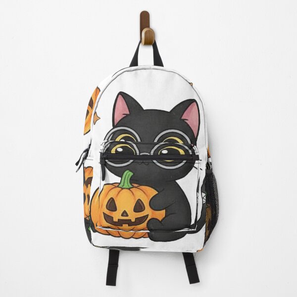 Item preview, Black Cat with Glasses designed and sold by LaiThaiPatterns.