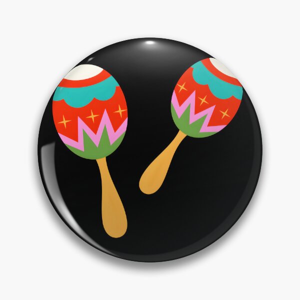 Item preview, Colorful Maracas Sticker – Festive Latin Percussion Instrument Design for Music and Fiesta Lovers designed and sold by FestivityFinds.