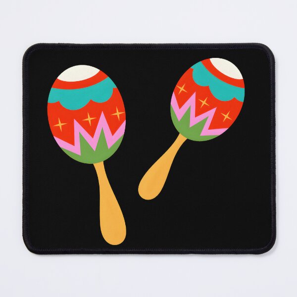 Item preview, Colorful Maracas Sticker – Festive Latin Percussion Instrument Design for Music and Fiesta Lovers designed and sold by FestivityFinds.