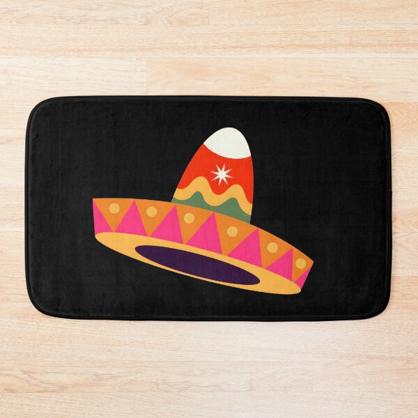 Item preview, Colorful Mexican Sombrero Sticker – Festive Dia De Los Muertos Hat Design designed and sold by FestivityFinds.