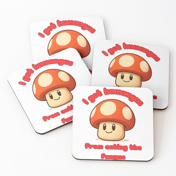 Item preview, Funny Gamer Mushroom designed and sold by Cardsurveyors.