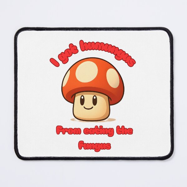 Item preview, Funny Gamer Mushroom designed and sold by Cardsurveyors.