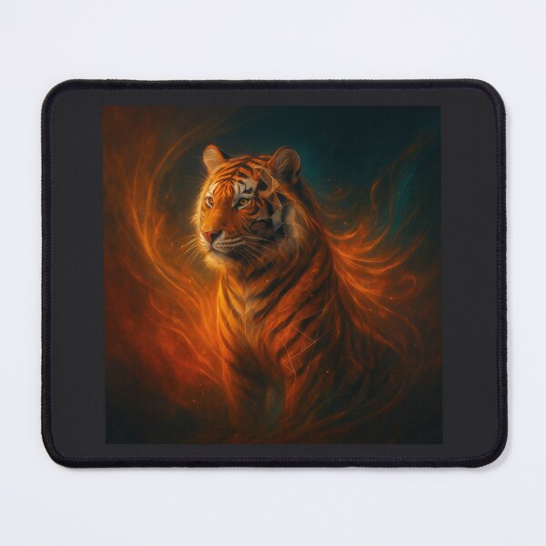 Item preview, Ember Tiger – Spirit of Strength | GeoWild Designs designed and sold by GeoWild Designs.