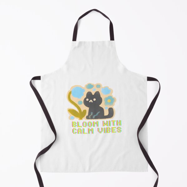 Item preview, Bloom With Calm Vibes Cat designed and sold by RobertWheas.