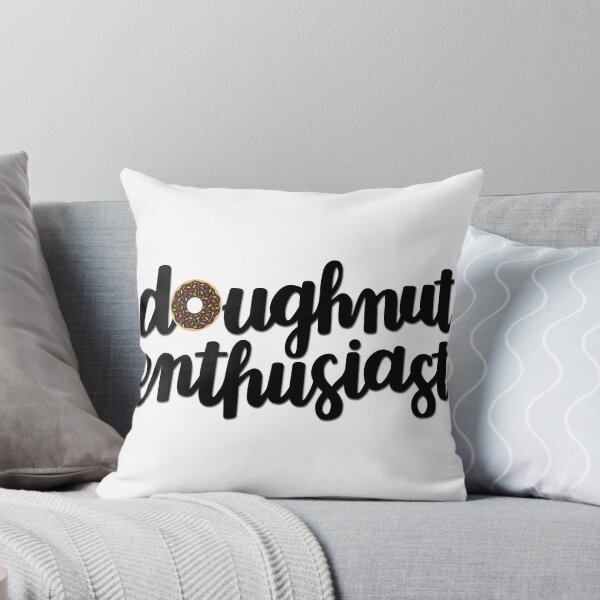 Item preview, Doughnut Enthusiast Script - Chocolate designed and sold by Ashley Wijangco.