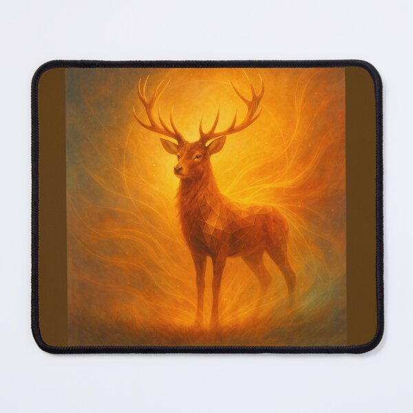 Artikelvorschau, Solar Stag – Geist der Erneuerung | GeoWild Designs entworfen und verkauft von GeoWild Designs.