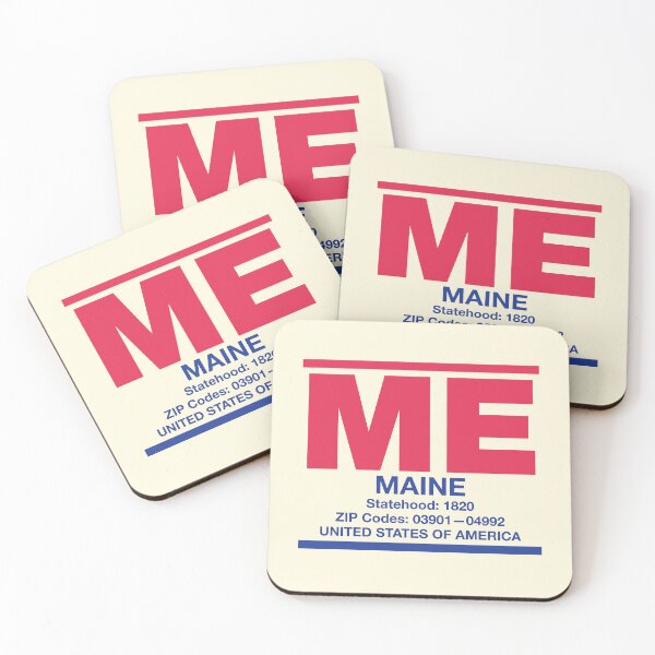 Item preview, Maine,ME, United States of America designed and sold by CharlottePlaceArt.