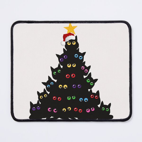 Item preview, Meowy Christmas designed and sold by Playful Strokes pom@pom.