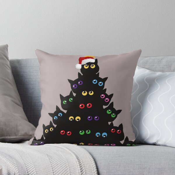 Item preview, Meowy Christmas designed and sold by Playful Strokes pom@pom.