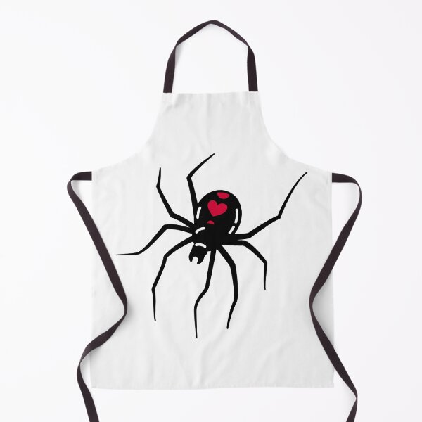 Item preview, Black Spider With Beating Heart Abstract Doodle designed and sold by FestivityFinds.