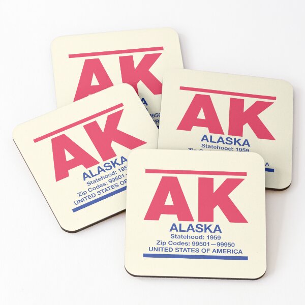 Item preview, Alaska, AK, United States of America designed and sold by CharlottePlaceArt.